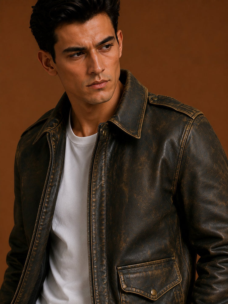 Taj Signature Tond Rubbuf bomber jacket
