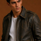 Taj Signature Tond Rubbuf bomber jacket