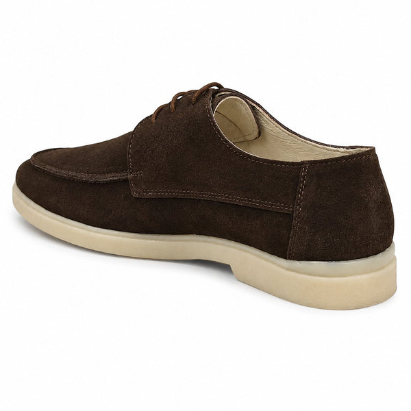 Taj Signature Voler Suede Brown Leather Jacket