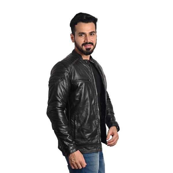 Men's Solid Casual Jacket - Comfortable and Stylish Outerwear for Men
