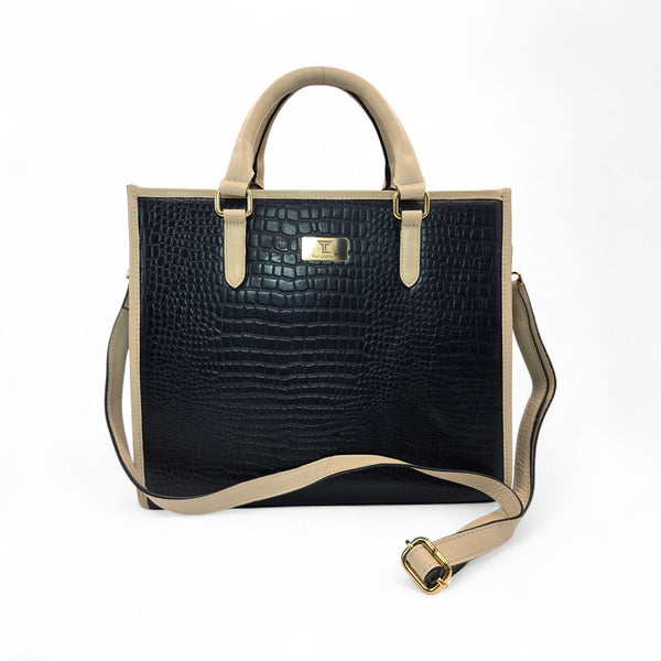 Genuine Leather Handbags for Women - Multi-Style Tote, Crossbody, and Top Handle Bag.