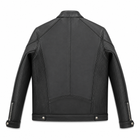 Mallan Style Leather jacket - By Taj Leather Pure Black