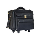 Taj Leather Trolly Suitcase Bag - 100% Leather
