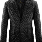 Men's Black Leather Coat - Premium Quality by Taj Leather
