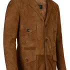 Men's Brown Leather Coat - Premium Quality by Taj Leather