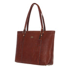 Women's 100% Leather Shoulder Bag - Elegant and Durable with Spacious Design