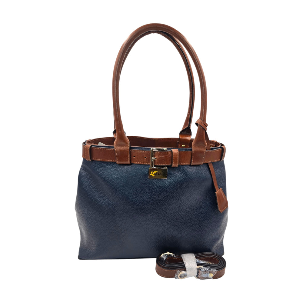 Genuine Leather Handbags for Women - Multi-Style Tote, Crossbody, and Top Handle Bag.